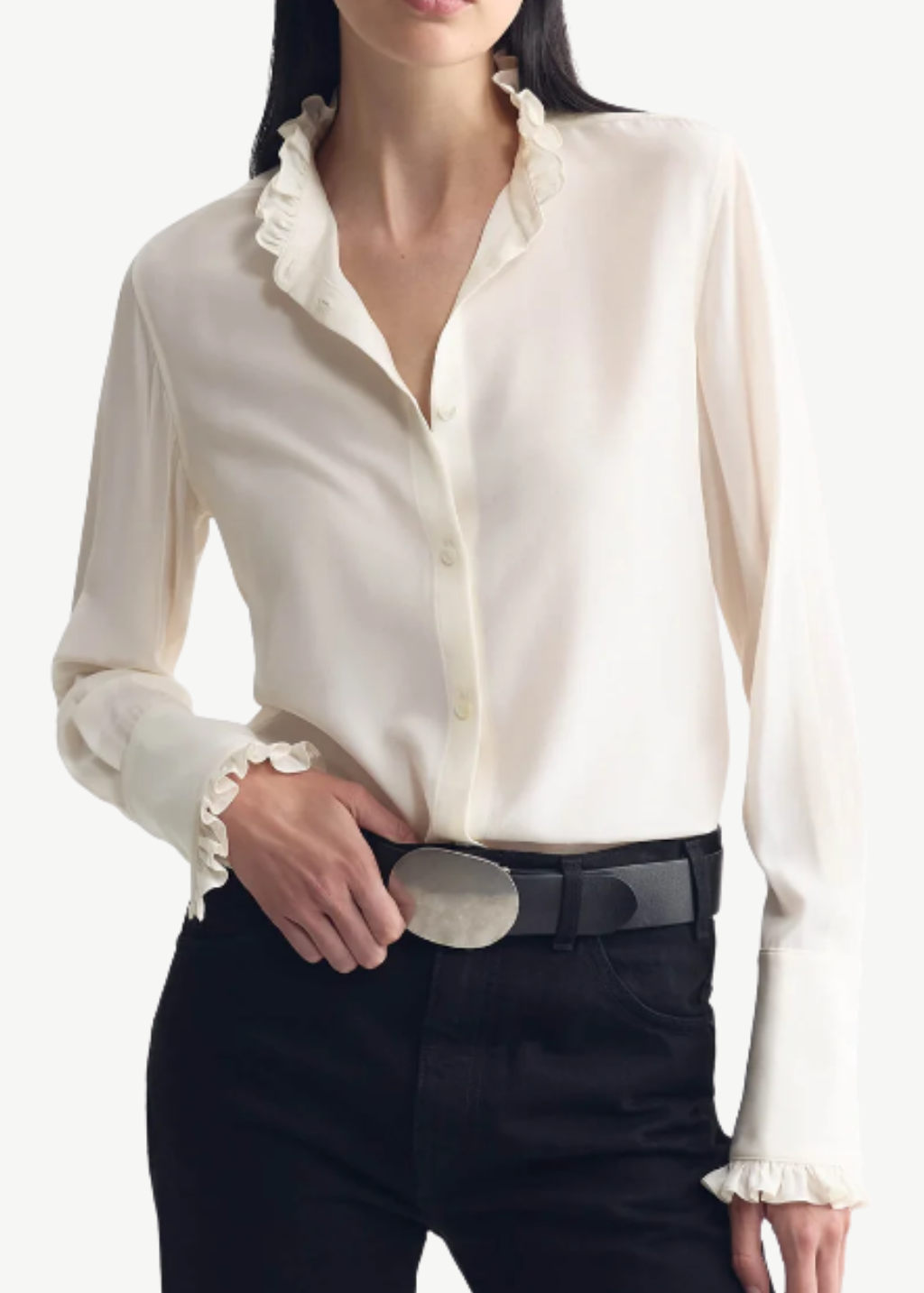 Nili Lotan Elio Shirt | Shop Tula
