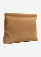 Nili Lotan Jerry Clutch in Brown Suede | Shop Tula
