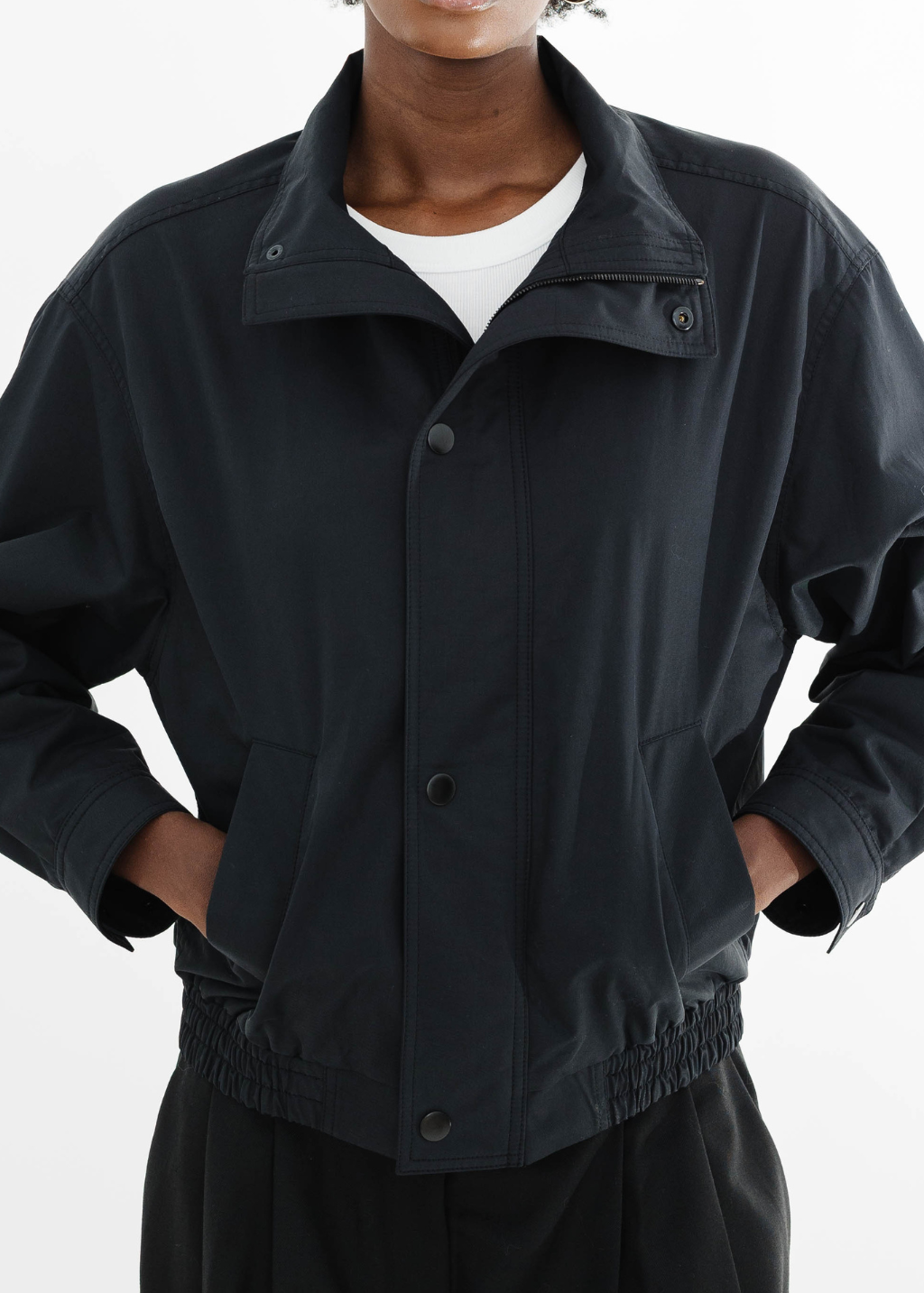 Nili Lotan Klaire Bomber Jacket | Shop Tula