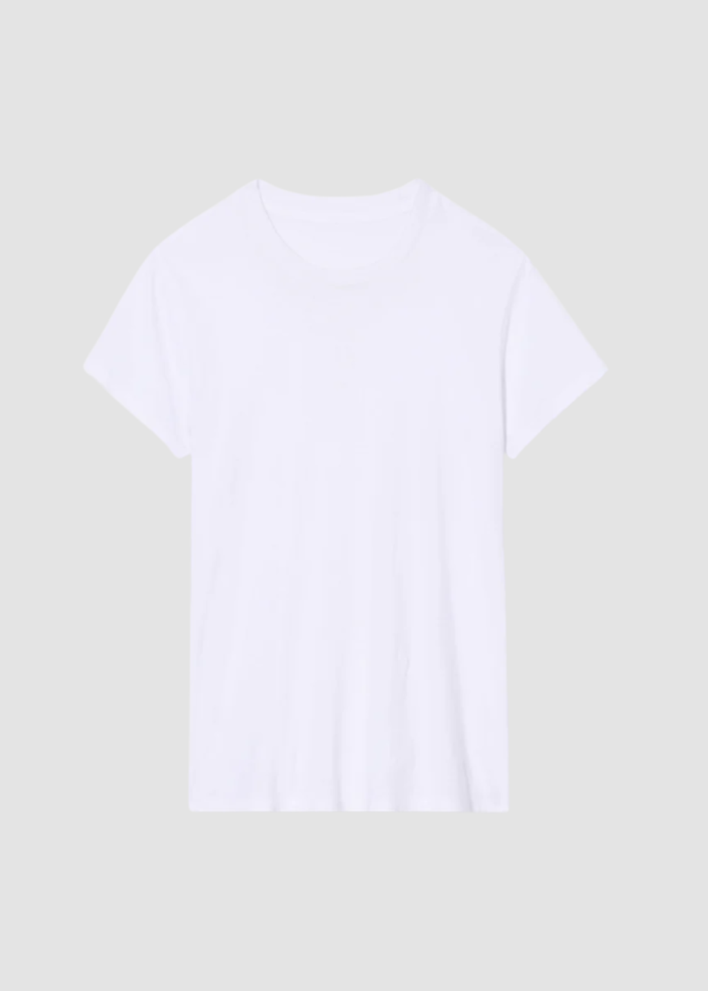 Nili Lotan Mariela Crewneck Tee in White | Shop Tula