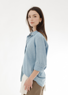 Nili Lotan Monti Denim Shirt | Shop Tula