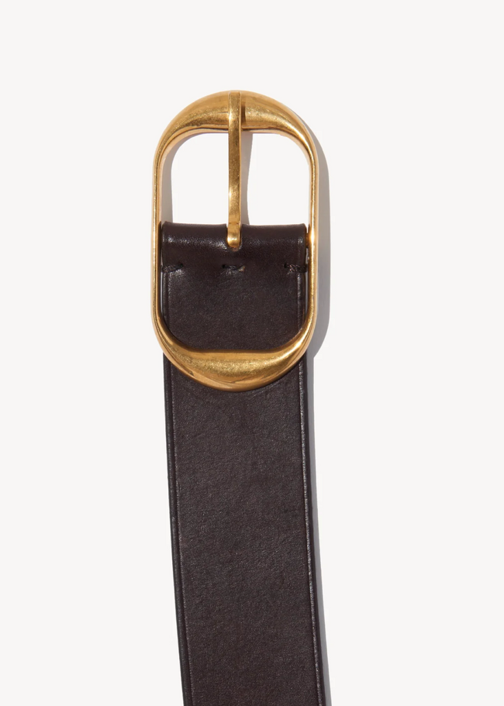 Nili Lotan Brown & Brass Belt | Tula's Online Boutique