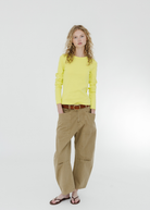 Nili Lotan Shon Pant in French Khaki | Shop Tula