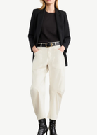 Nili Lotan Shon Pant in Stone | Shop Tula
