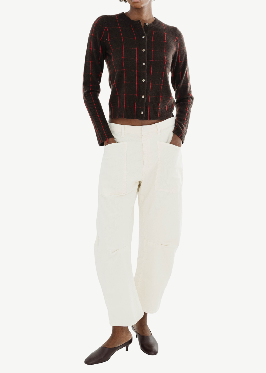 Nili Lotan Shon Pant in Stone | Shop Tula