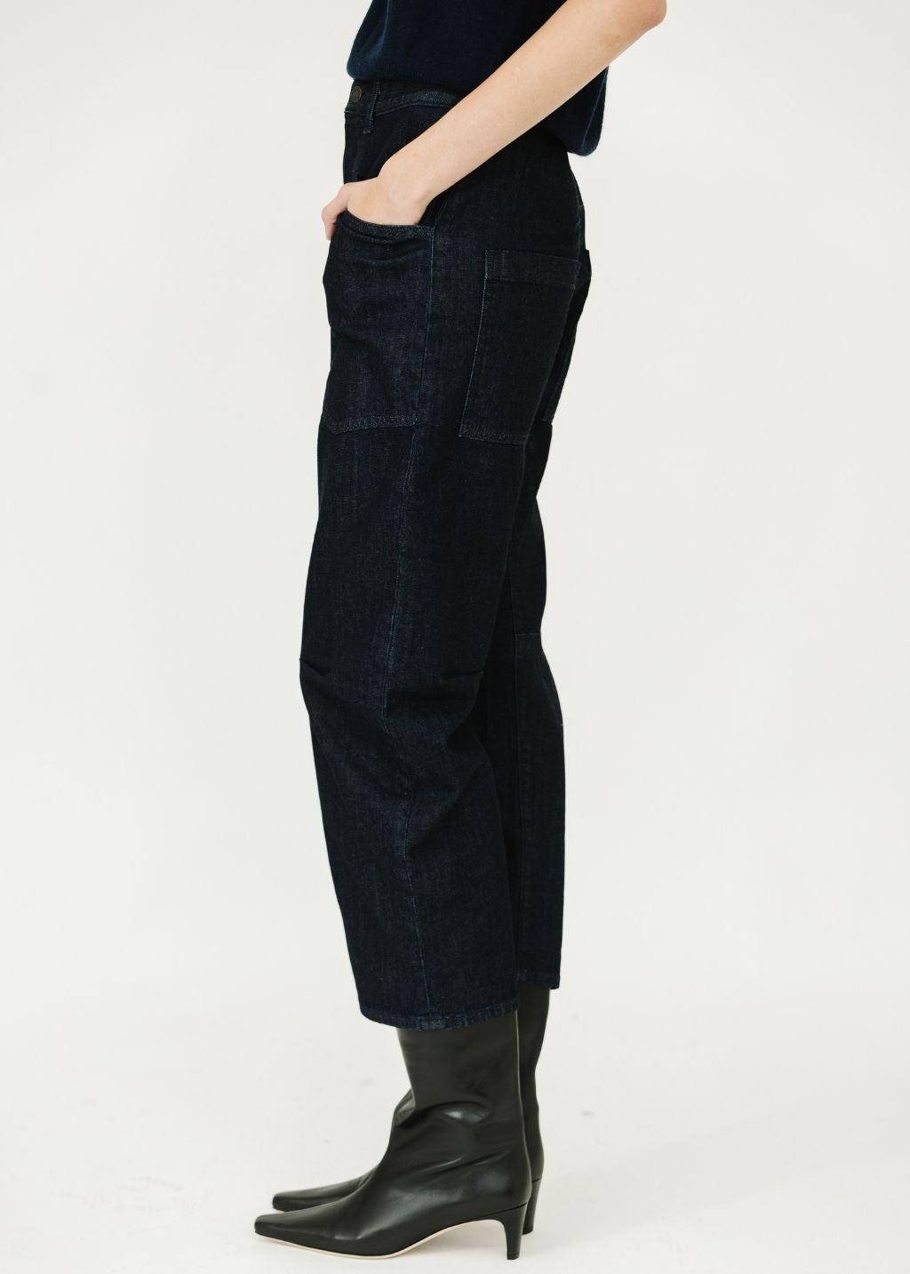 Nili Lotan Shon in Indigo Rinse | Shop Tula