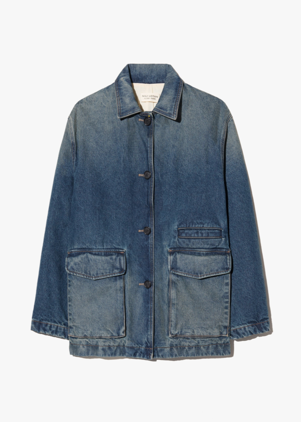 Nili Lotan Temperance Denim Parka | Shop Tula