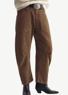 Nili Lotan Tribeca Pant in Hazelnut | Shop Tula