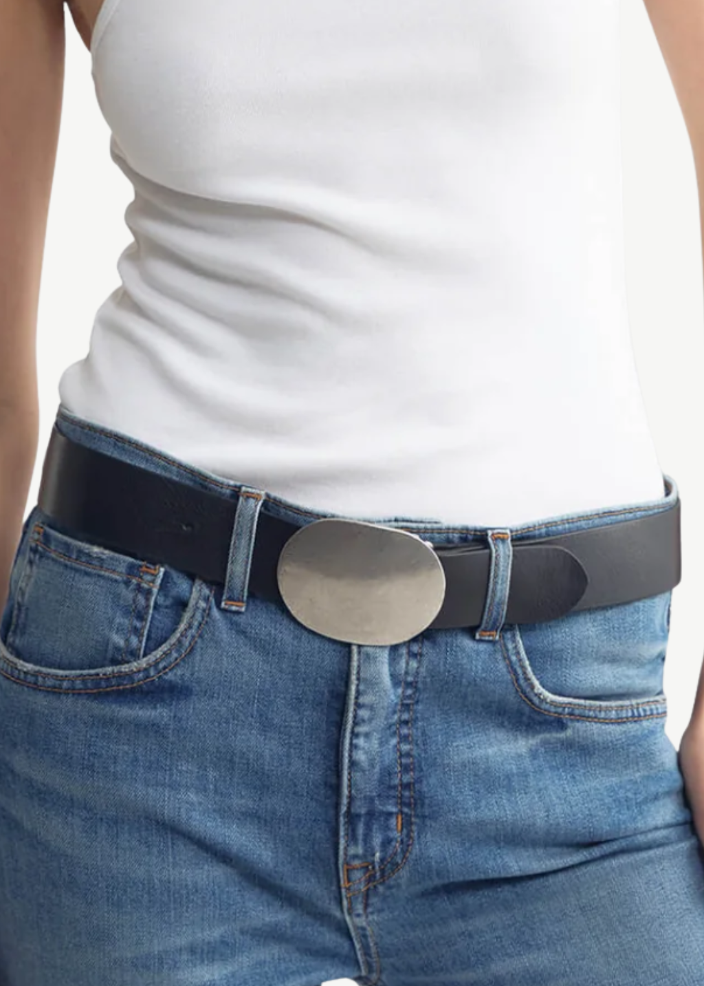 Nili Lotan Wayne Belt in Silver | Shop Tula