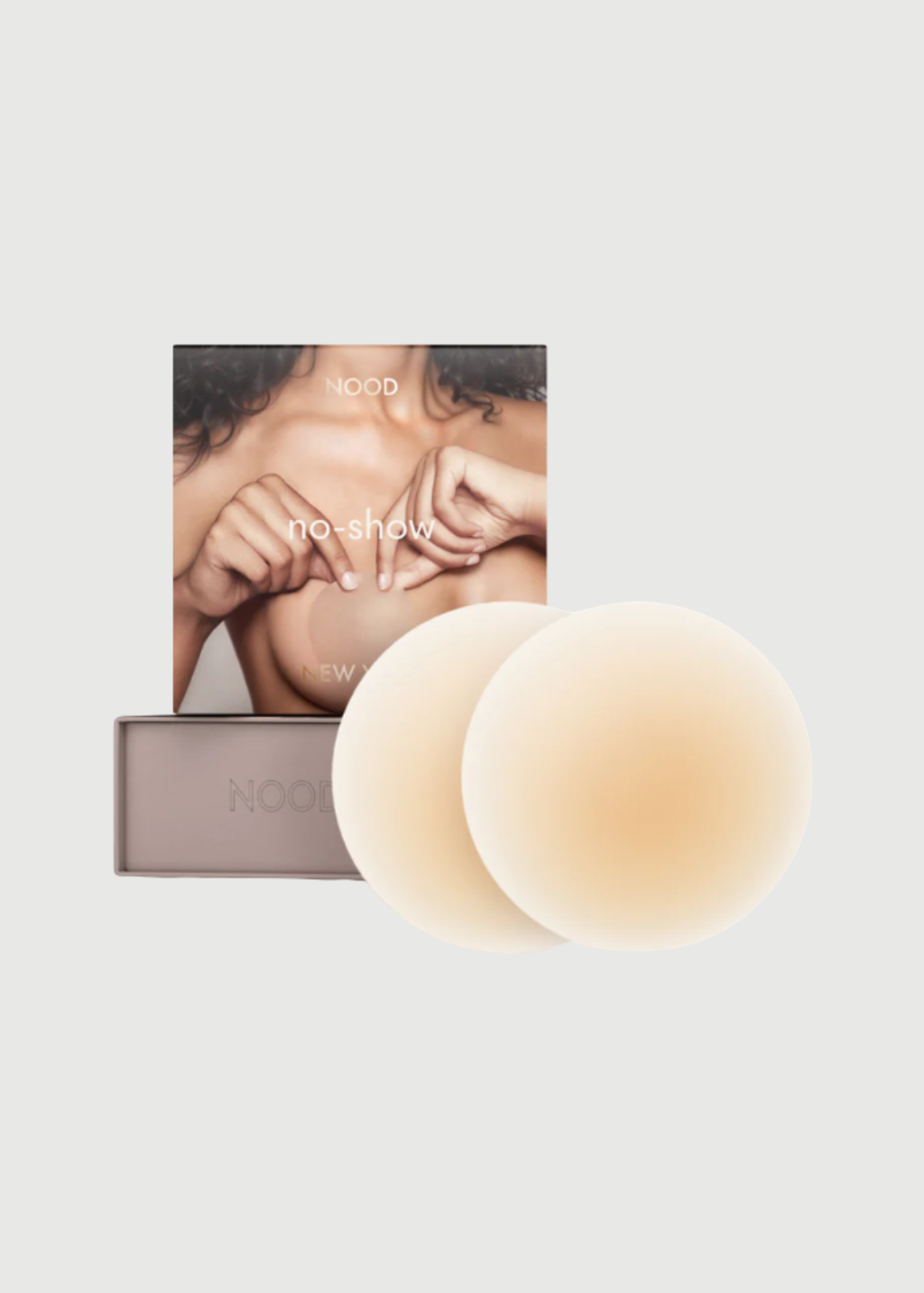 Nood No-Show Reusable Nipple Covers in Buff | Shop Tula