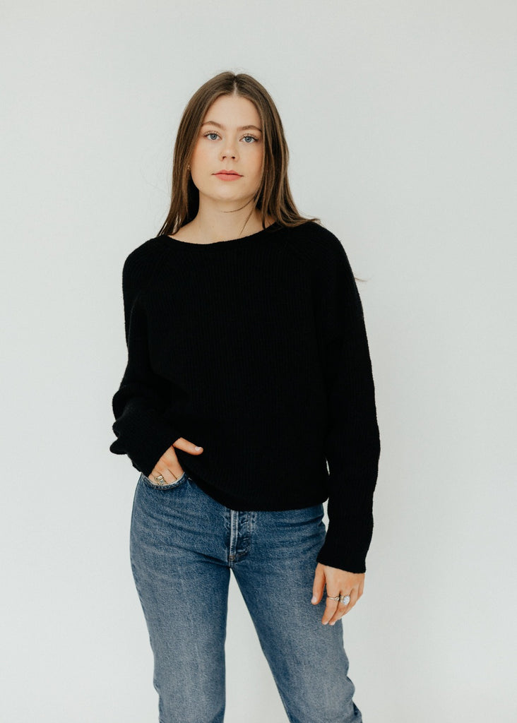 Velvet Caitlyn Sweater in Black