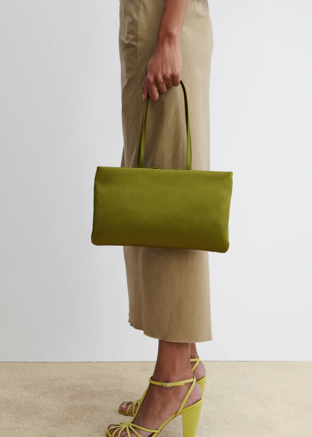 Rachel Comey Pillow Clutch in Pistachio | Shop Tula
