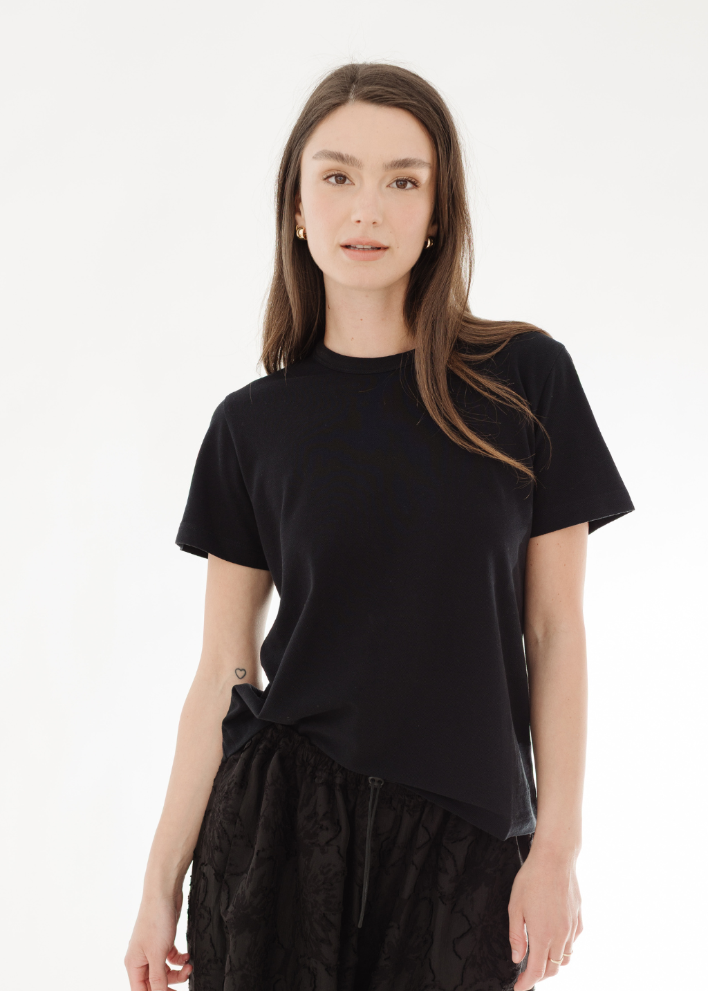 Rachel Comey Ponza Tee in Black | Shop Tula