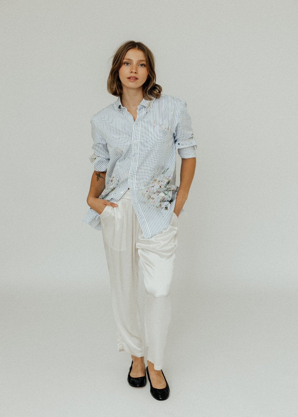 ロンハーマン Raquel Allegra 少 ラクエルアレグラ シルク パンツ 