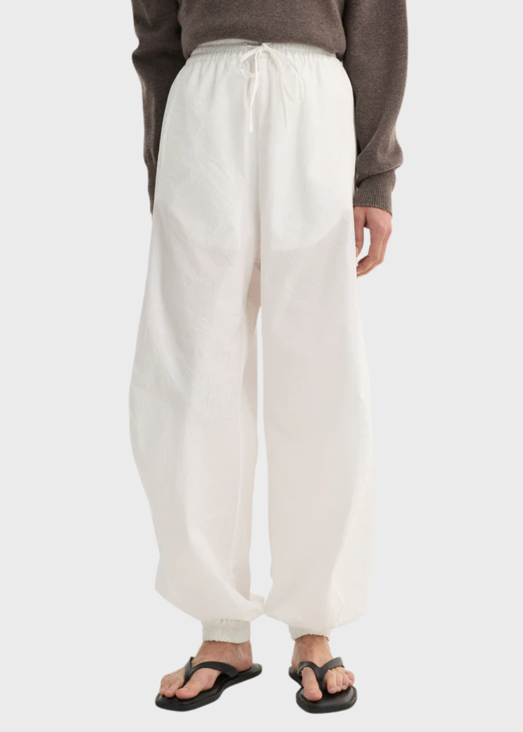 Rohe  Crushed Cotton Trousers | Shop Tula