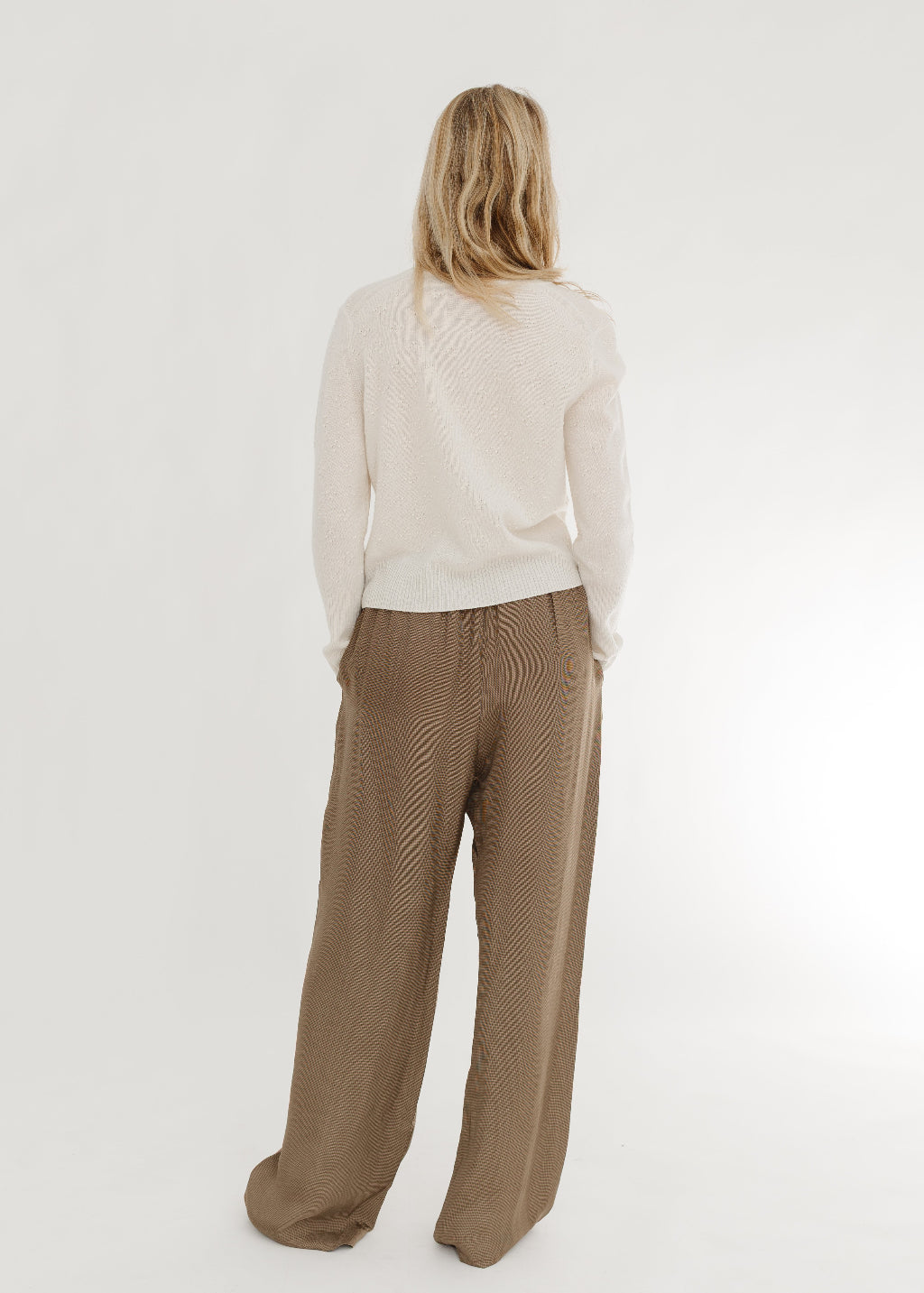 Rohe Fluid Pyjama Trousers in Brown | Tula