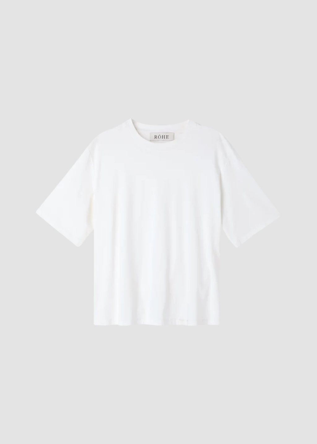 Rohe Oversized Cotton Silk T-Shirt | Shop Tula