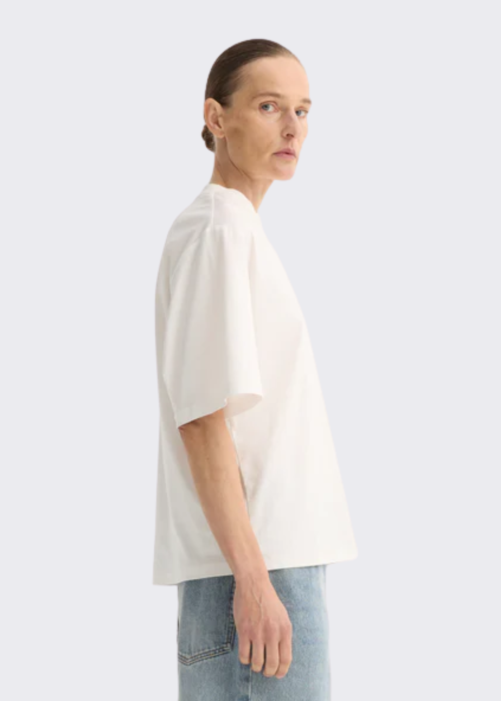 Rohe Oversized Cotton Silk T-Shirt | Shop Tula