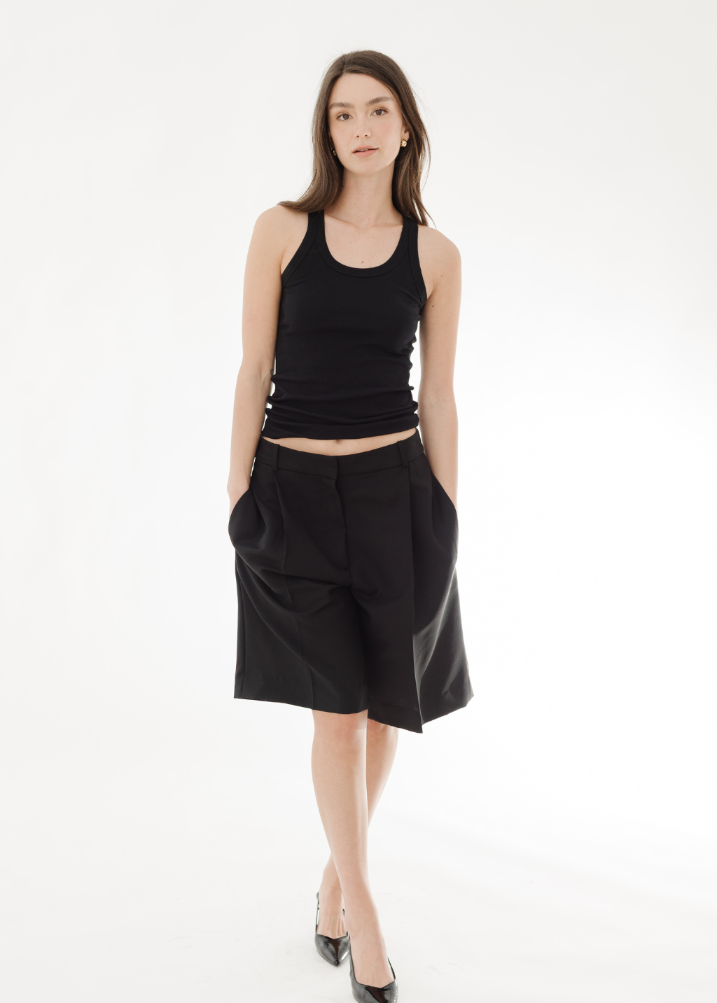 Rohe Tailored Single Pleat Shorts | Shop Tula
