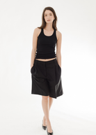 Rohe Tailored Single Pleat Shorts | Shop Tula