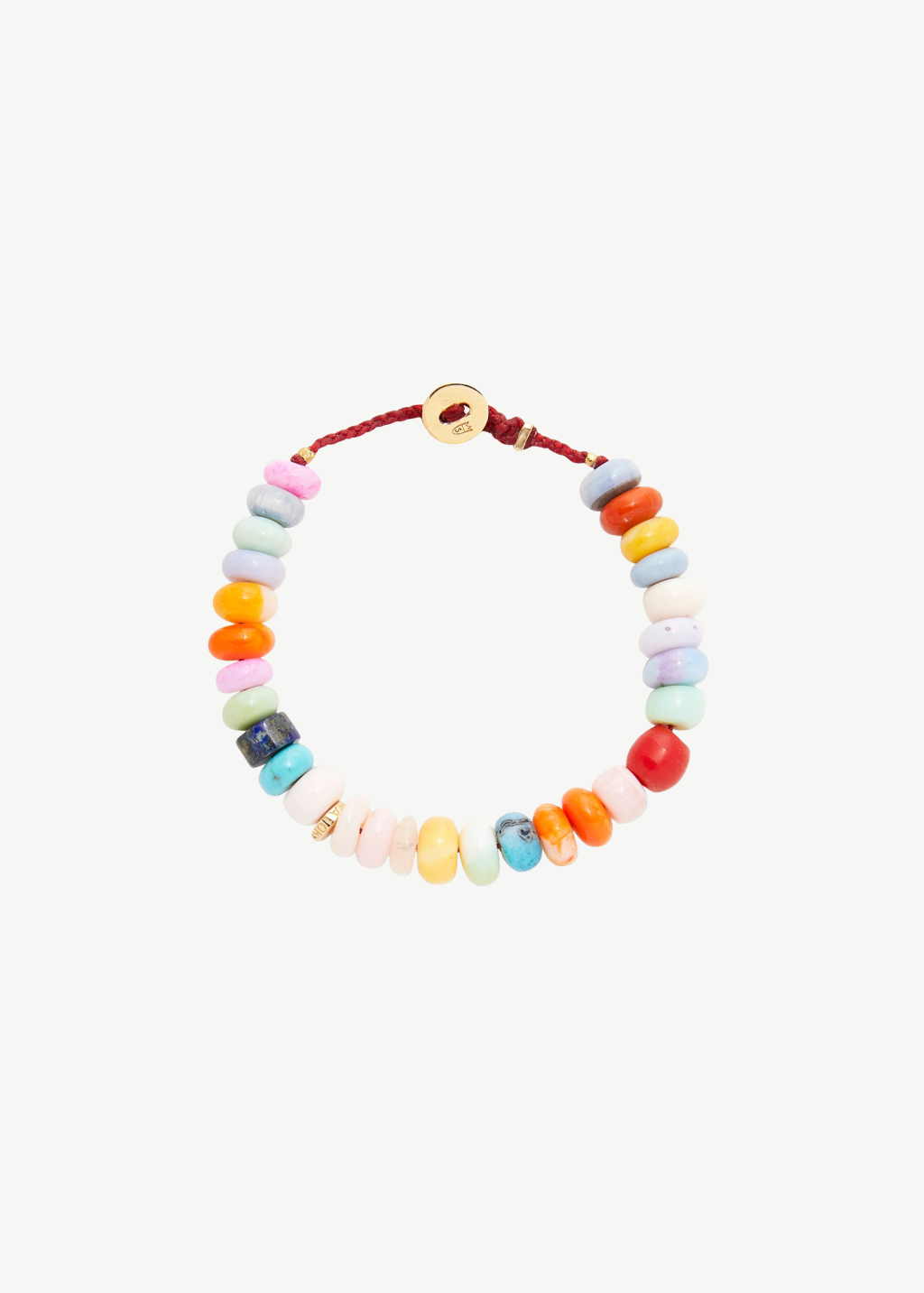 Scosha Candy Gem Multicolor Bracelet in Gold | Shop Tula
