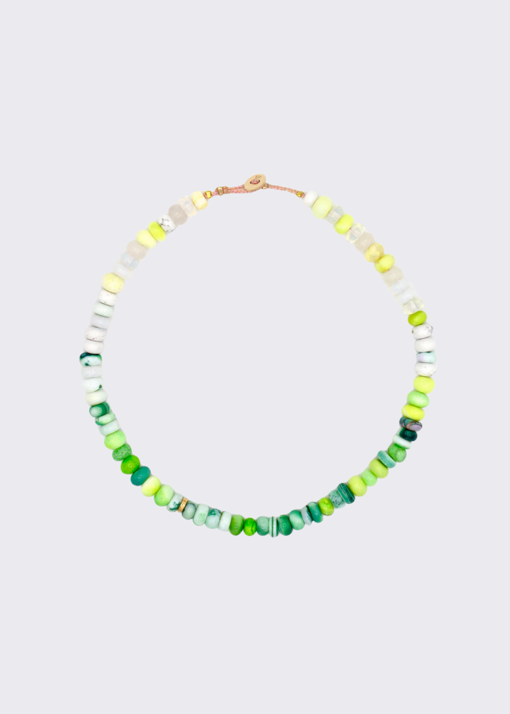 Scosha Candy Gem Necklace in Cactus | Shop Tula