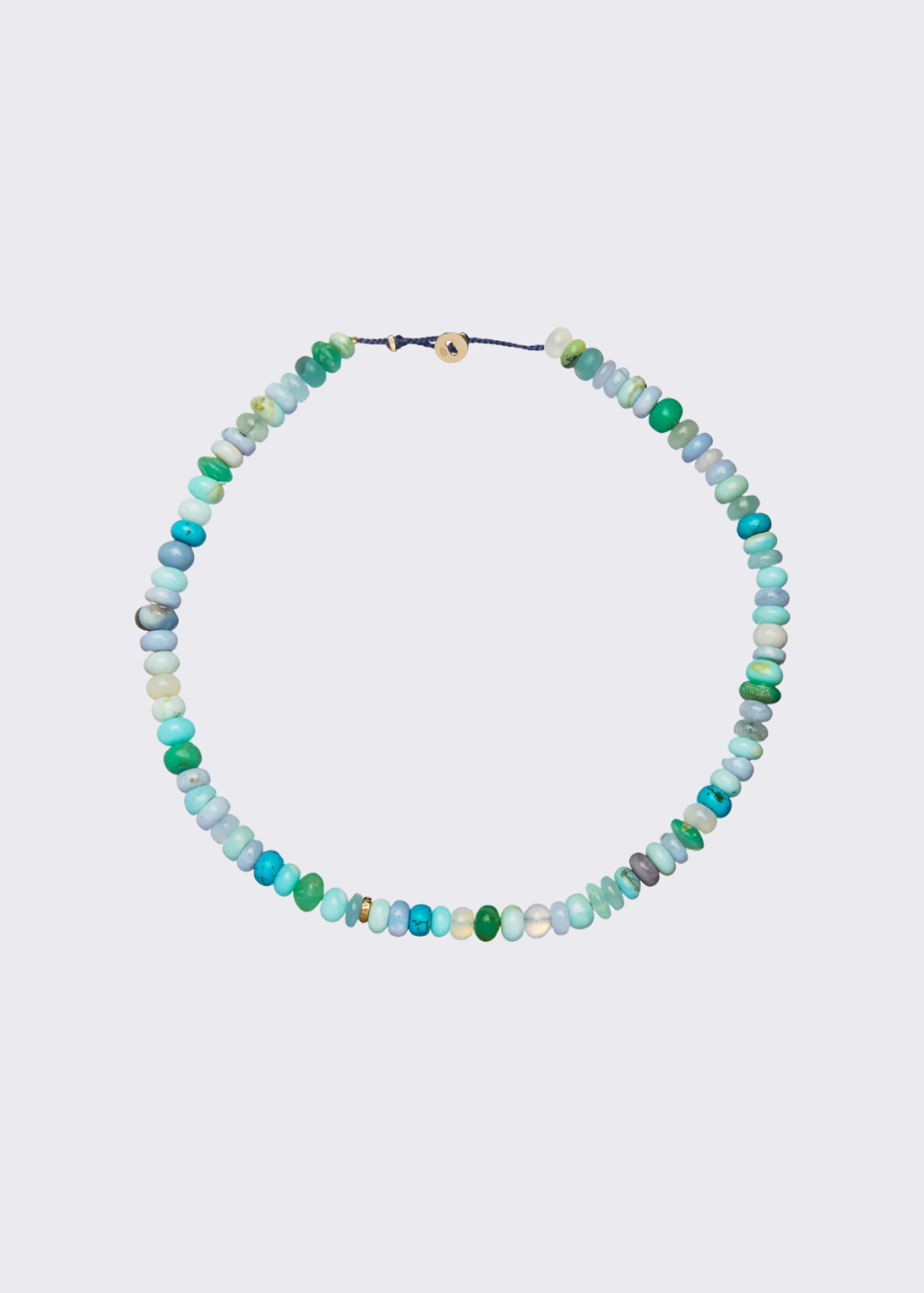 Scosha Candy Gem Necklace in Ocean | Shop Tula