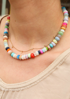 Scosha Candy Gem Necklace in Rainbow | Shop Tula