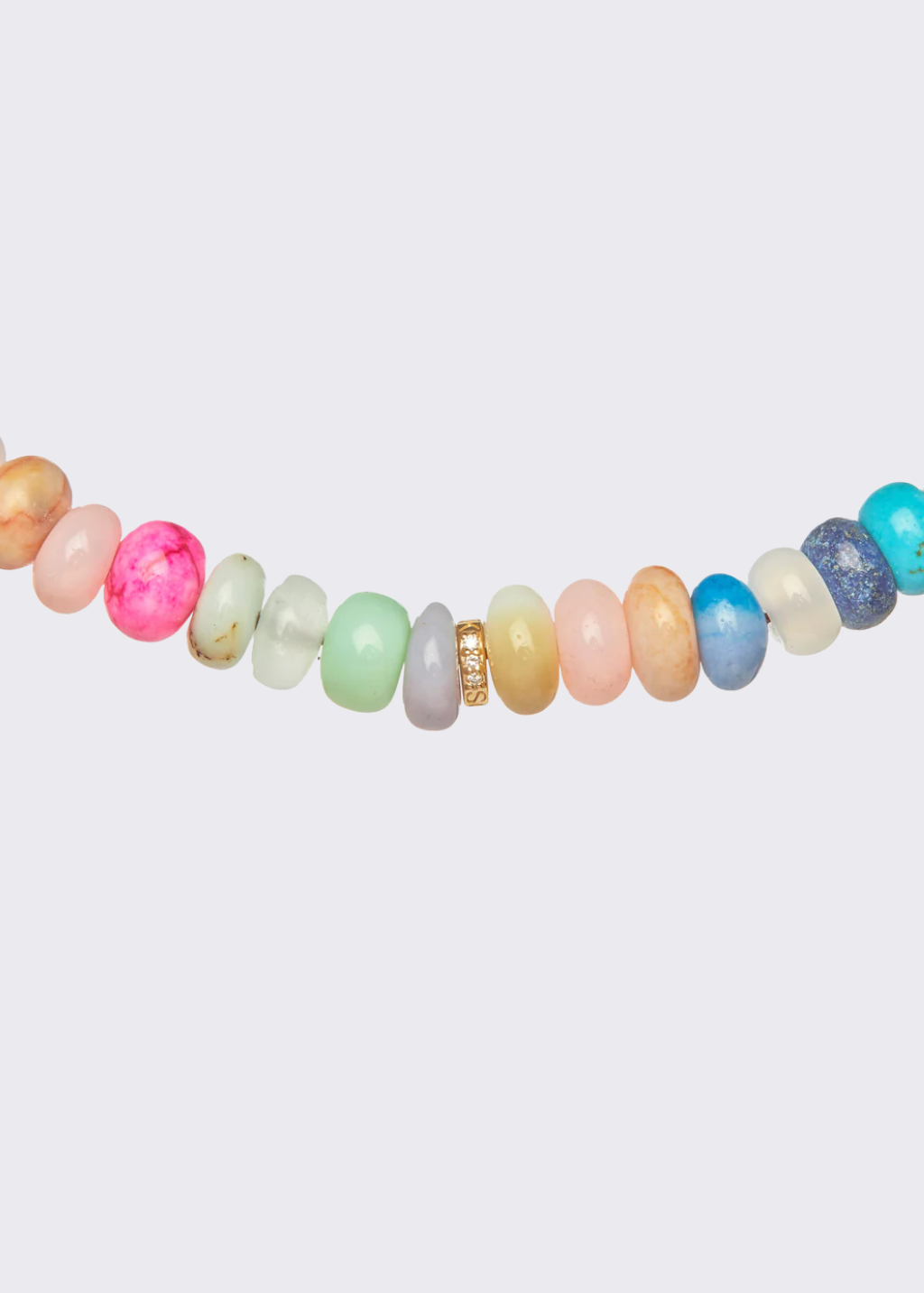 Scosha Candy Gem Necklace in Rainbow | Shop Tula
