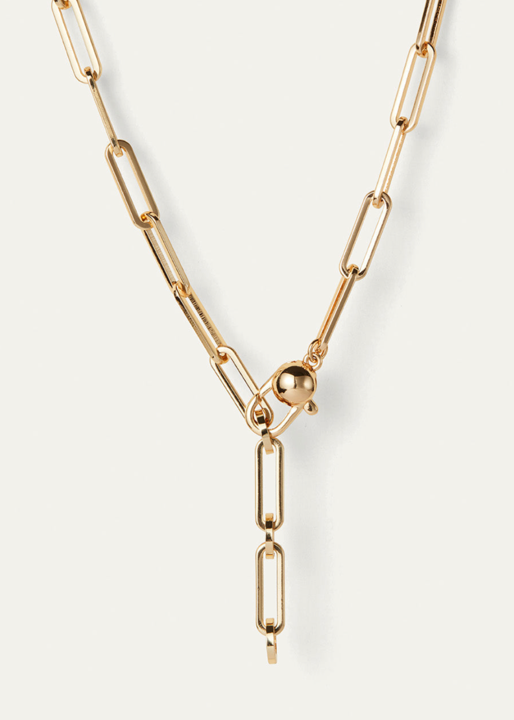 Jenny Bird Andi Slim Chain in Gold Detail | Tula's Online Boutique