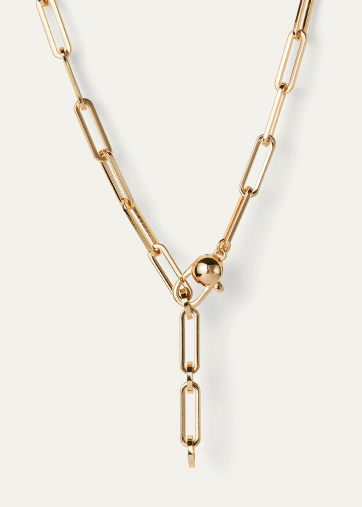 Jenny Bird Andi Slim Chain in Gold | Tula's Online Boutique