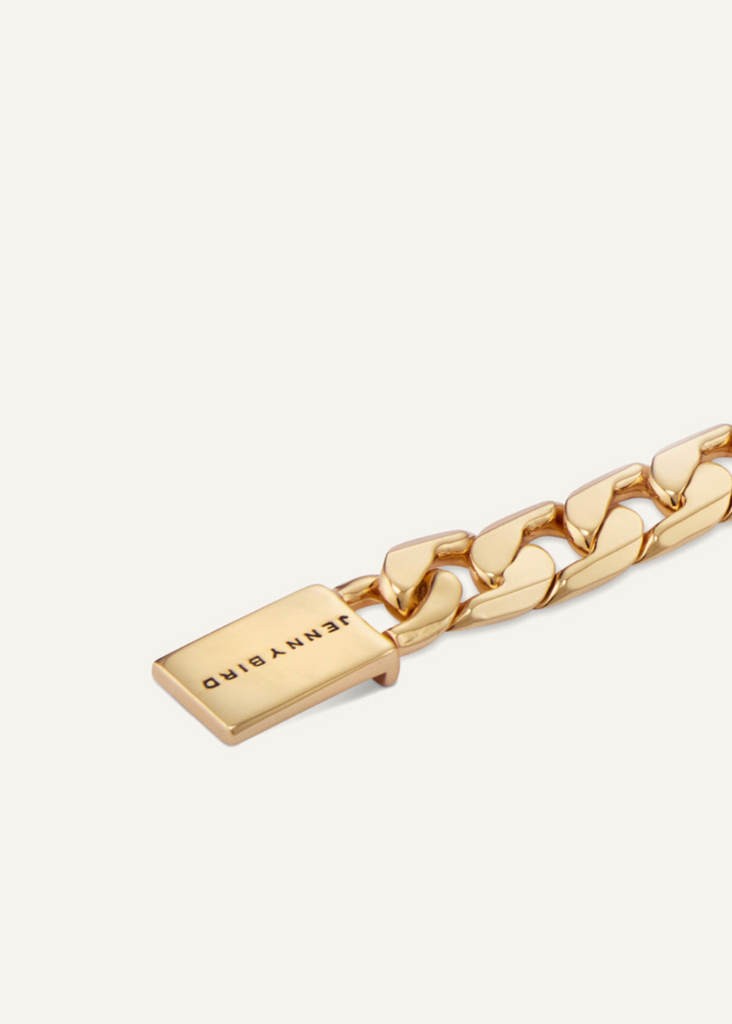 Jenny Bird Walter Bracelet in Gold Branding | Tula's Online Boutique