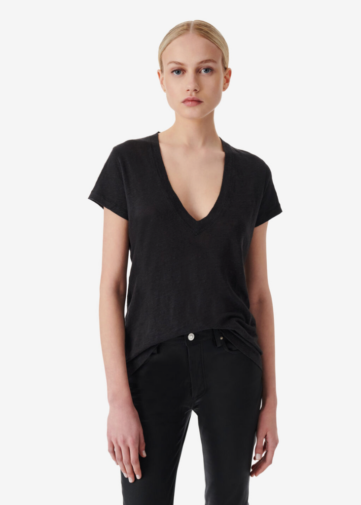 Iro Rodeo Tee in Black | Tula's Online Boutique 