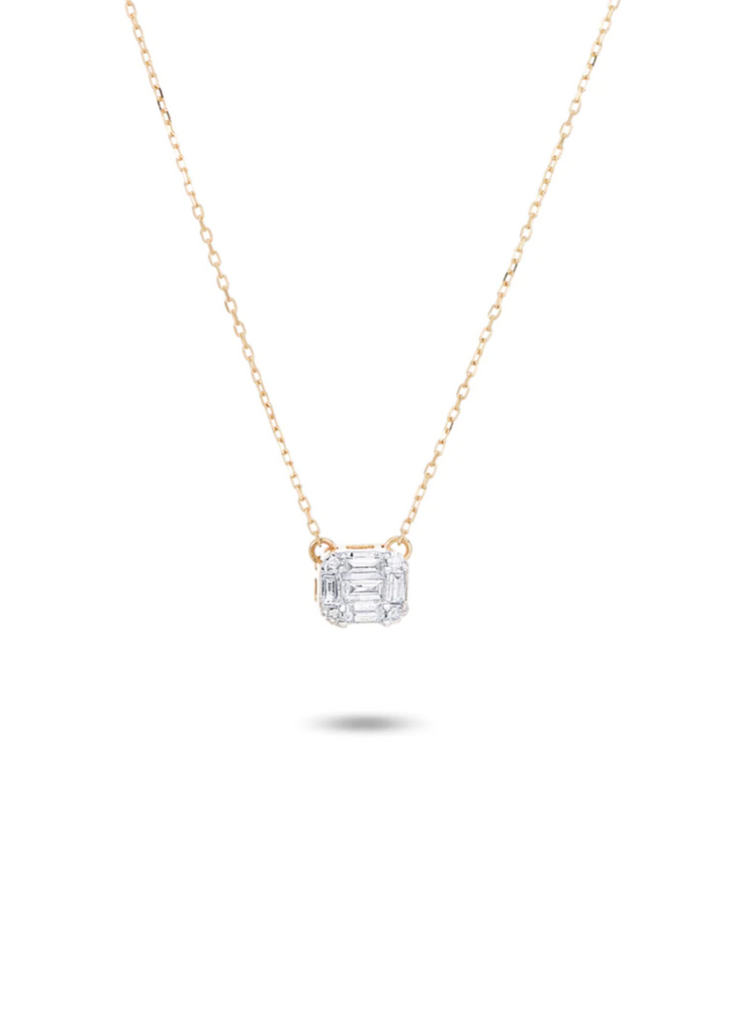 Adina Reyter Multi Baguette Necklace | Tula's Online Boutique
