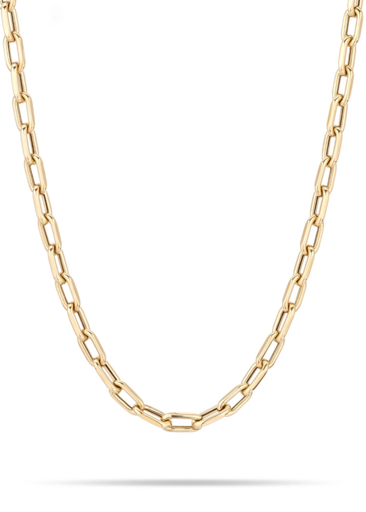 Adina Reyter Italian Chain Link Necklace Gold | Tula's Online Boutique