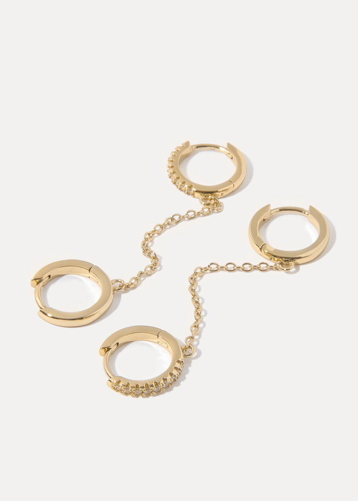 Miranda Frye Elliot Double Hoop Earrings | Tula's Online Boutique