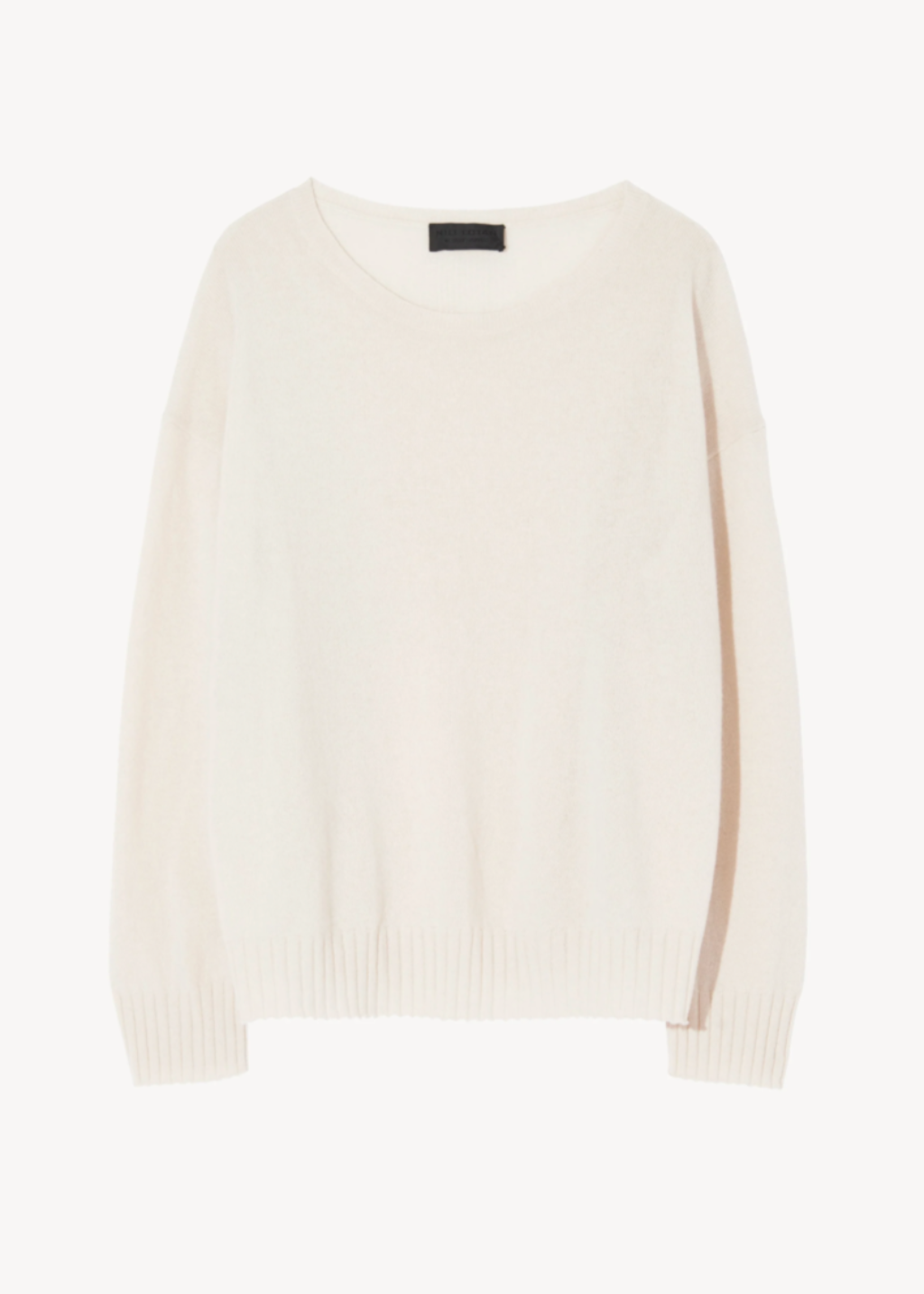 Nili Lotan Boyfriend Sweater in Ivory | Tula's Online Boutique