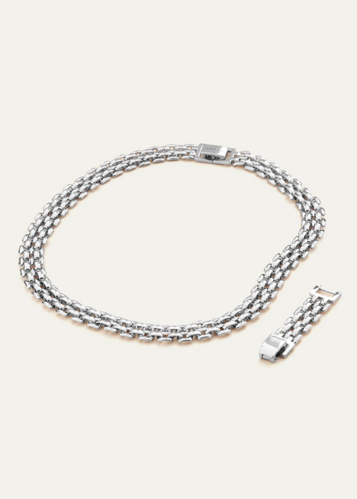 Jenny Bird Francis Choker in Silver | Tula's Online Boutique
