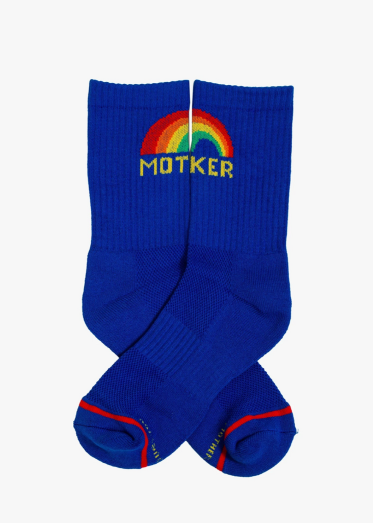 MOTHER Baby Steps Socks in MF Rainbow | Tula's Online Boutique