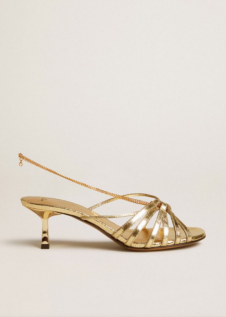 Side Golden Goose Nico Heel | Tula's Online Boutique