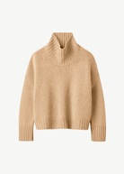 Soft Goat Girlfriend Turtleneck in Camel | Shop Tula