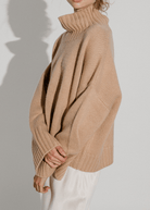 Soft Goat Girlfriend Turtleneck in Camel | Shop Tula