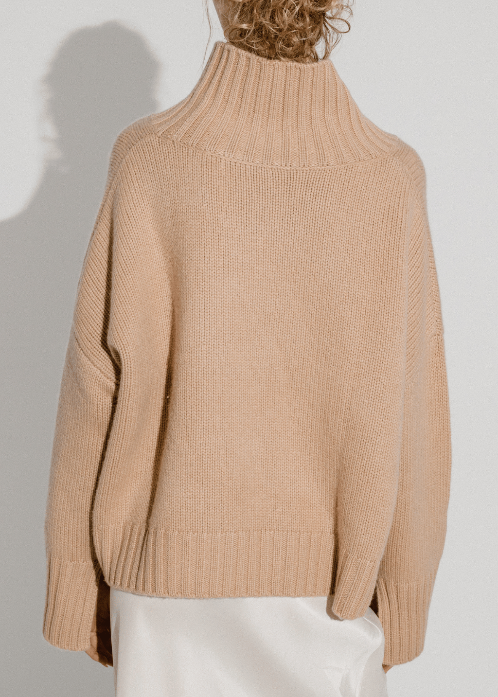Soft Goat Girlfriend Turtleneck in Camel | Shop Tula
