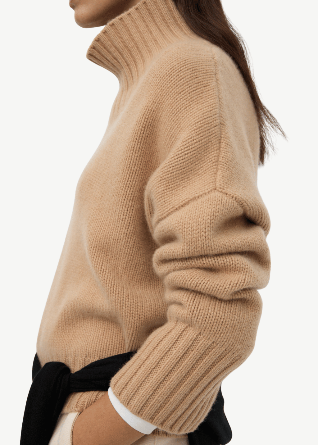 Soft Goat Girlfriend Turtleneck in Camel | Shop Tula