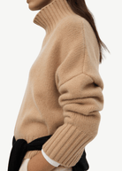 Soft Goat Girlfriend Turtleneck in Camel | Shop Tula