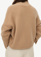 Soft Goat Girlfriend Turtleneck in Camel | Shop Tula