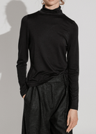 Soft Goat Lightweight Jersey Turtleneck | Shop Tula