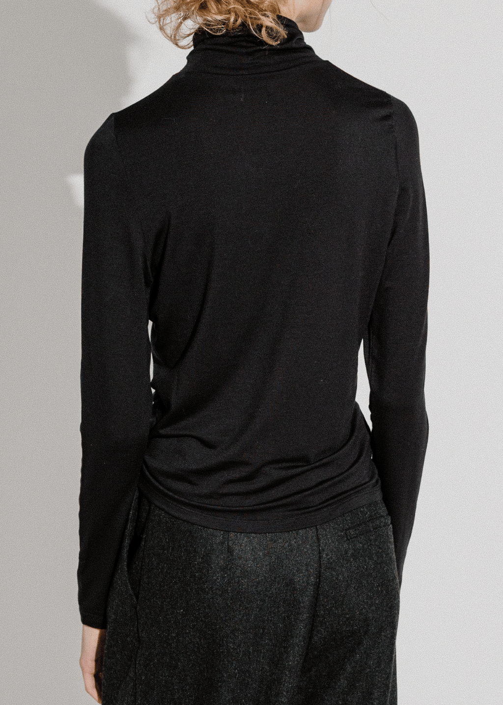 Soft Goat Lightweight Jersey Turtleneck | Shop Tula