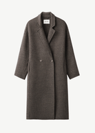 Soft Goat Oversized Houndstooth Coat | Shop Tula