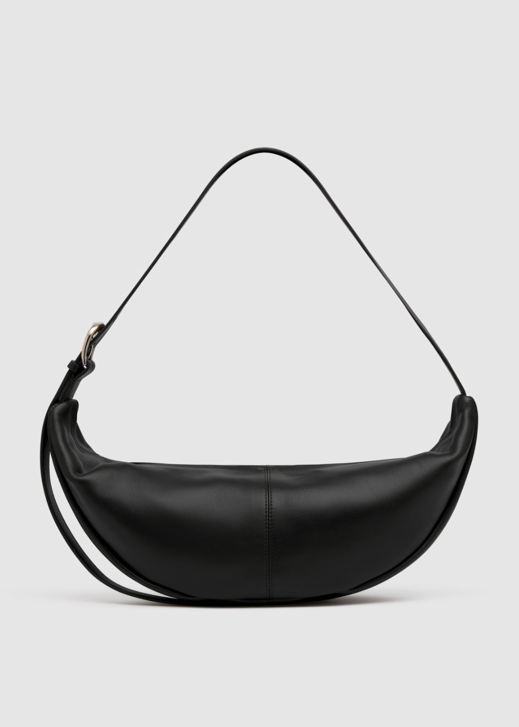 St. Agni Adjustable Crescent Bag in Black | Shop Tula